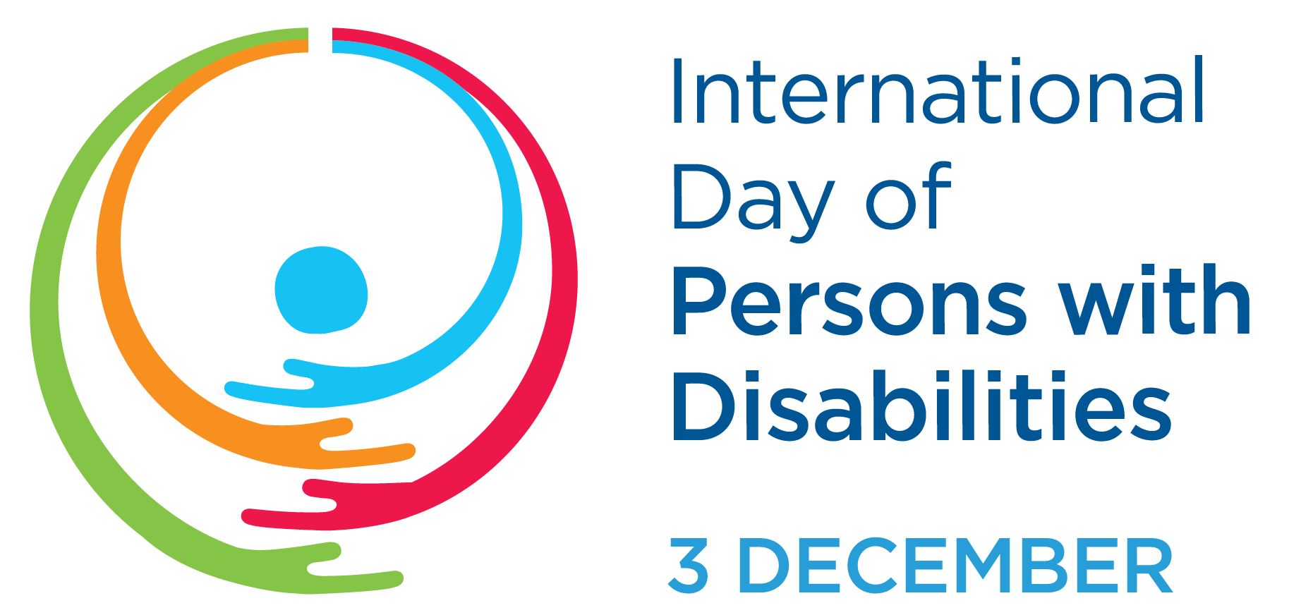 Logo Internation day of persons with disabilities 3 december