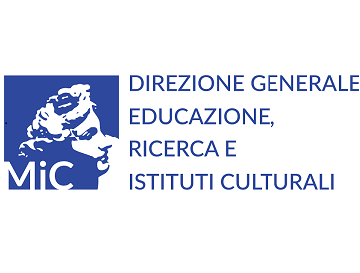 Logo DG-ERIC con testo: MiC Direzione generale Educazione, ricerca e istituti culturali